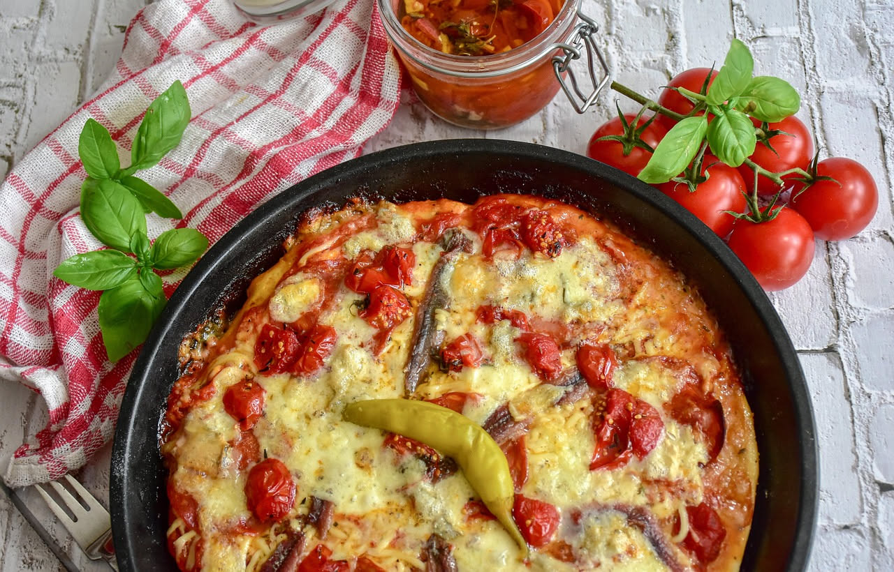La pizza al padellino torinese: cos'è e da dove viene