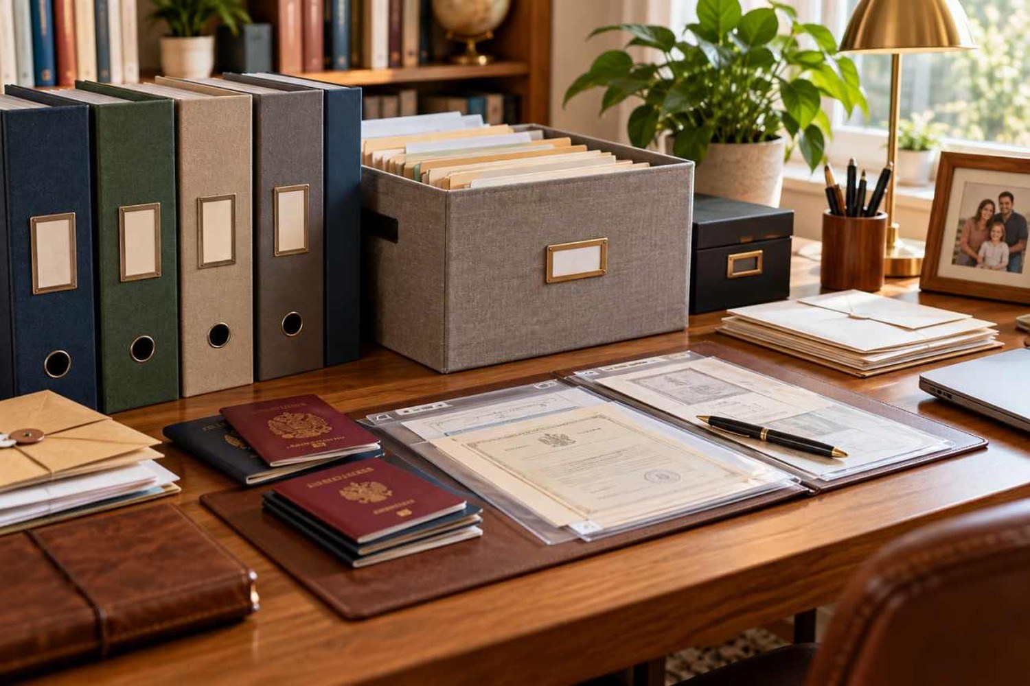 Come conservare correttamente i documenti importanti di famiglia