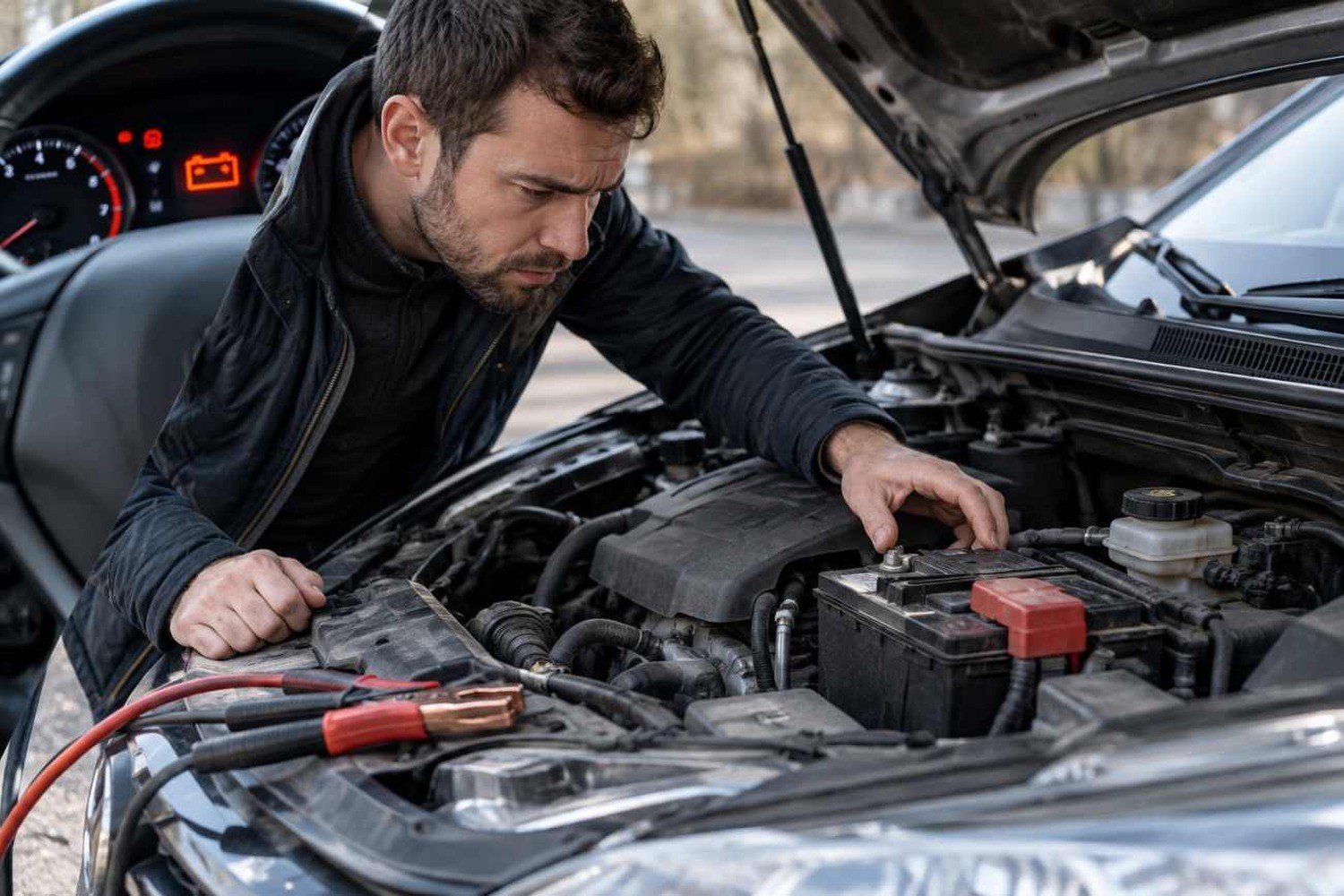 Come riconoscere una batteria dell’auto che sta per scaricarsi