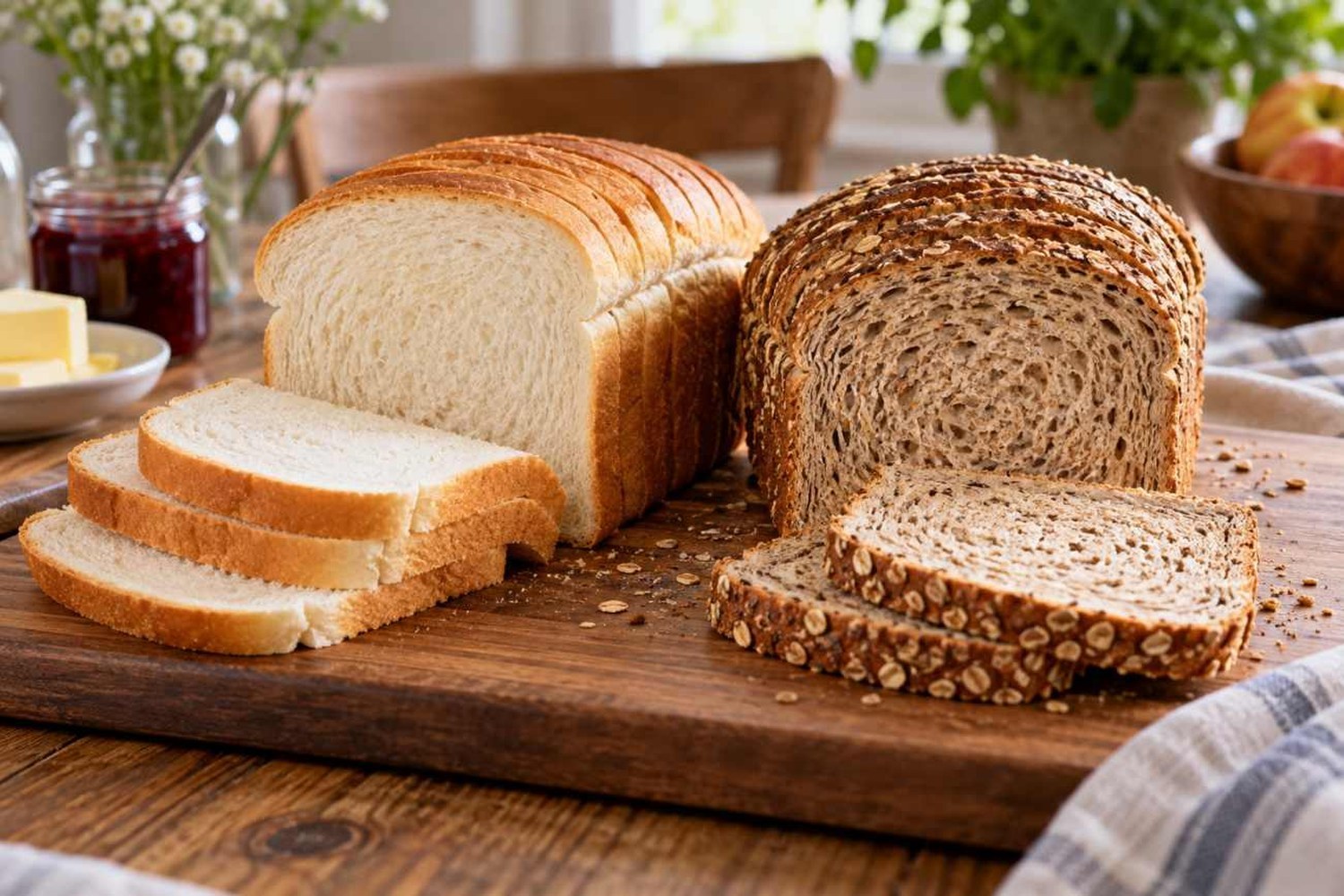 Cosa cambia quando si sostituisce il pane bianco con quello integrale